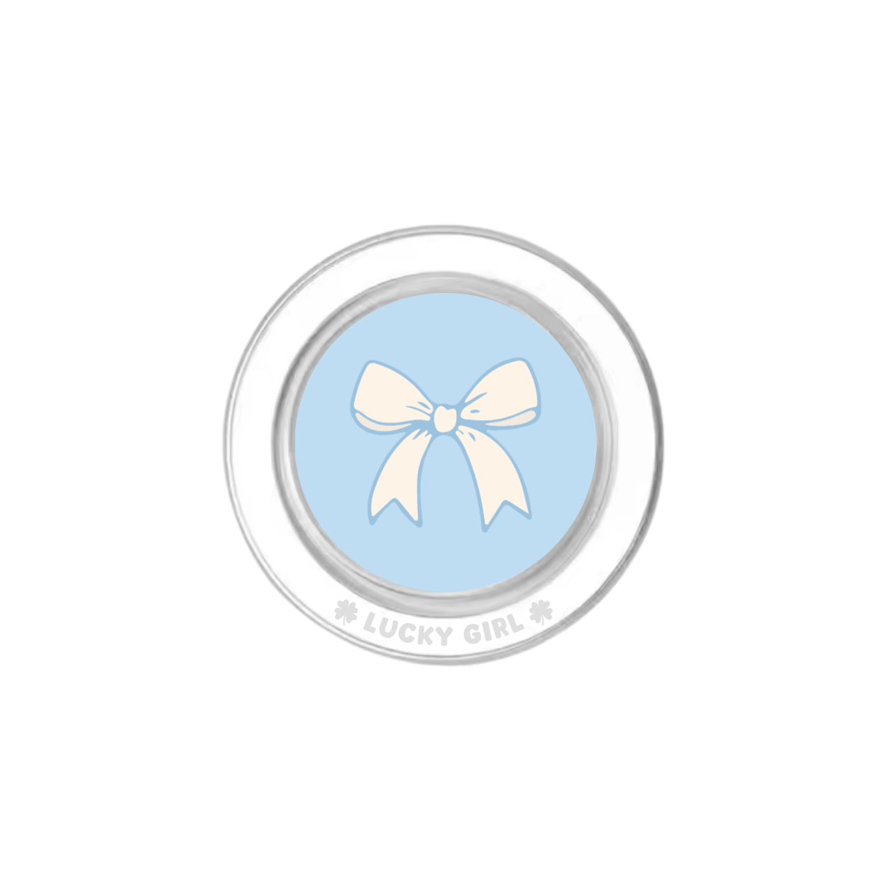 Cloud 9 Bow Phone Grip Insert