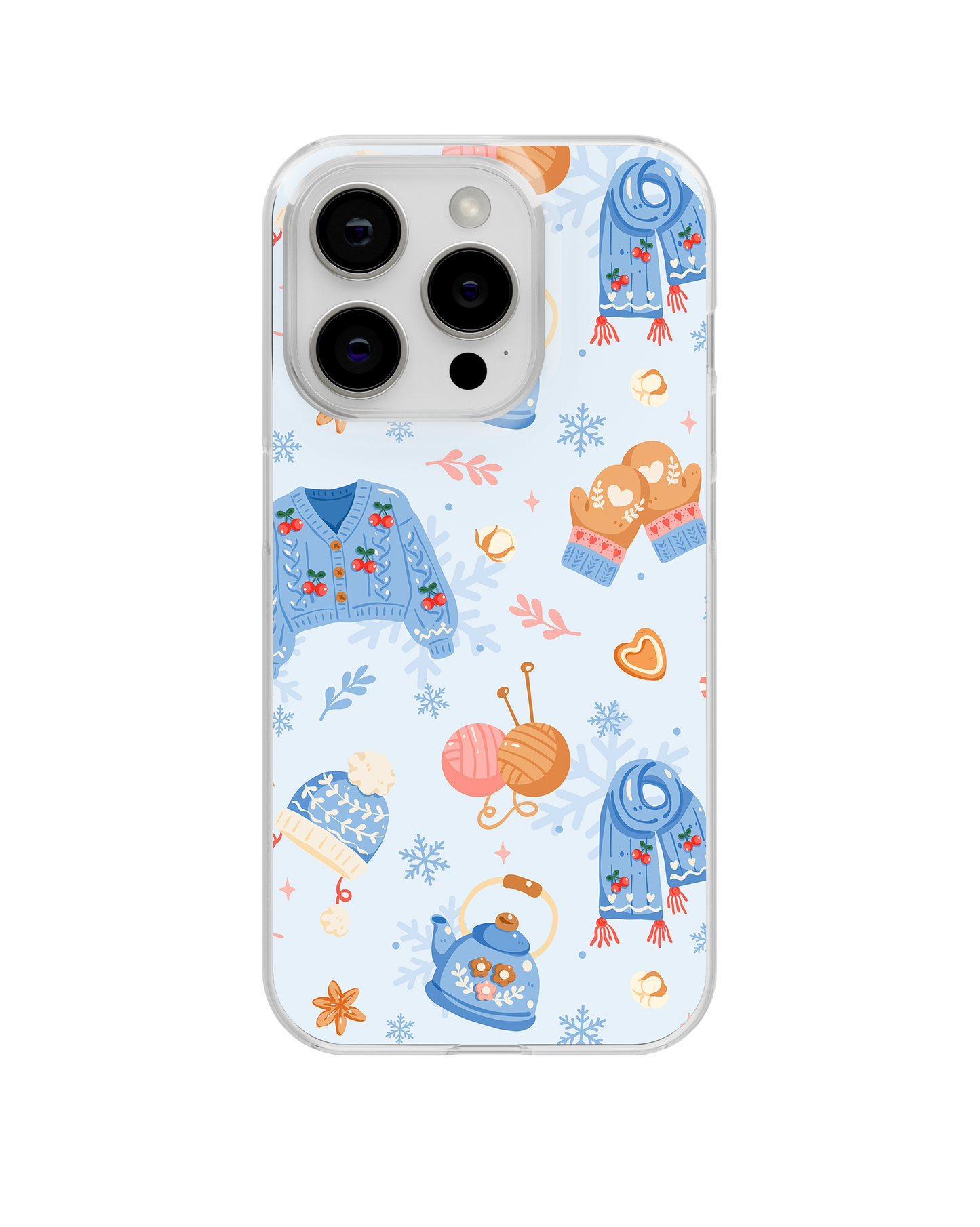 Winter Warmth Clear Case Insert