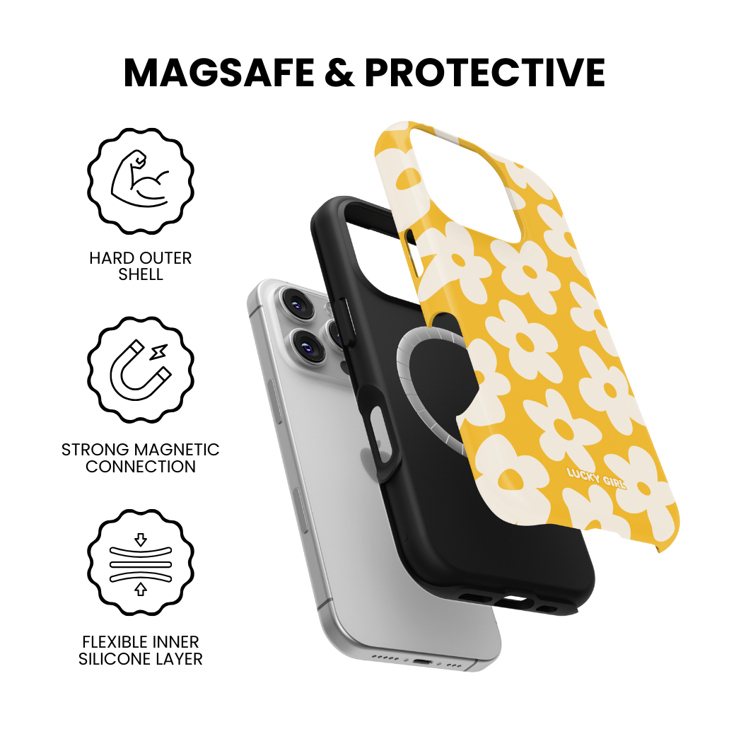 Sunny Big Blooms Phone Case