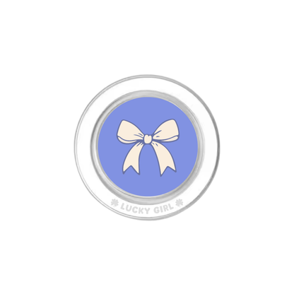 Bluebell Bow Phone Grip Insert