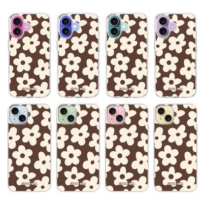 Espresso Big Blooms Clear Case Insert