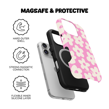 Bubblegum Big Blooms Phone Case