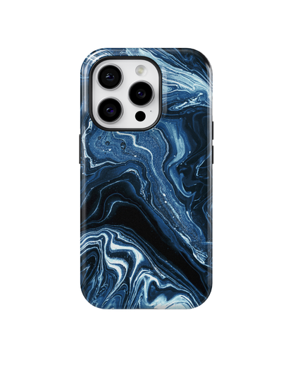 Sapphire Marble Obsession MagSafe Phone Case