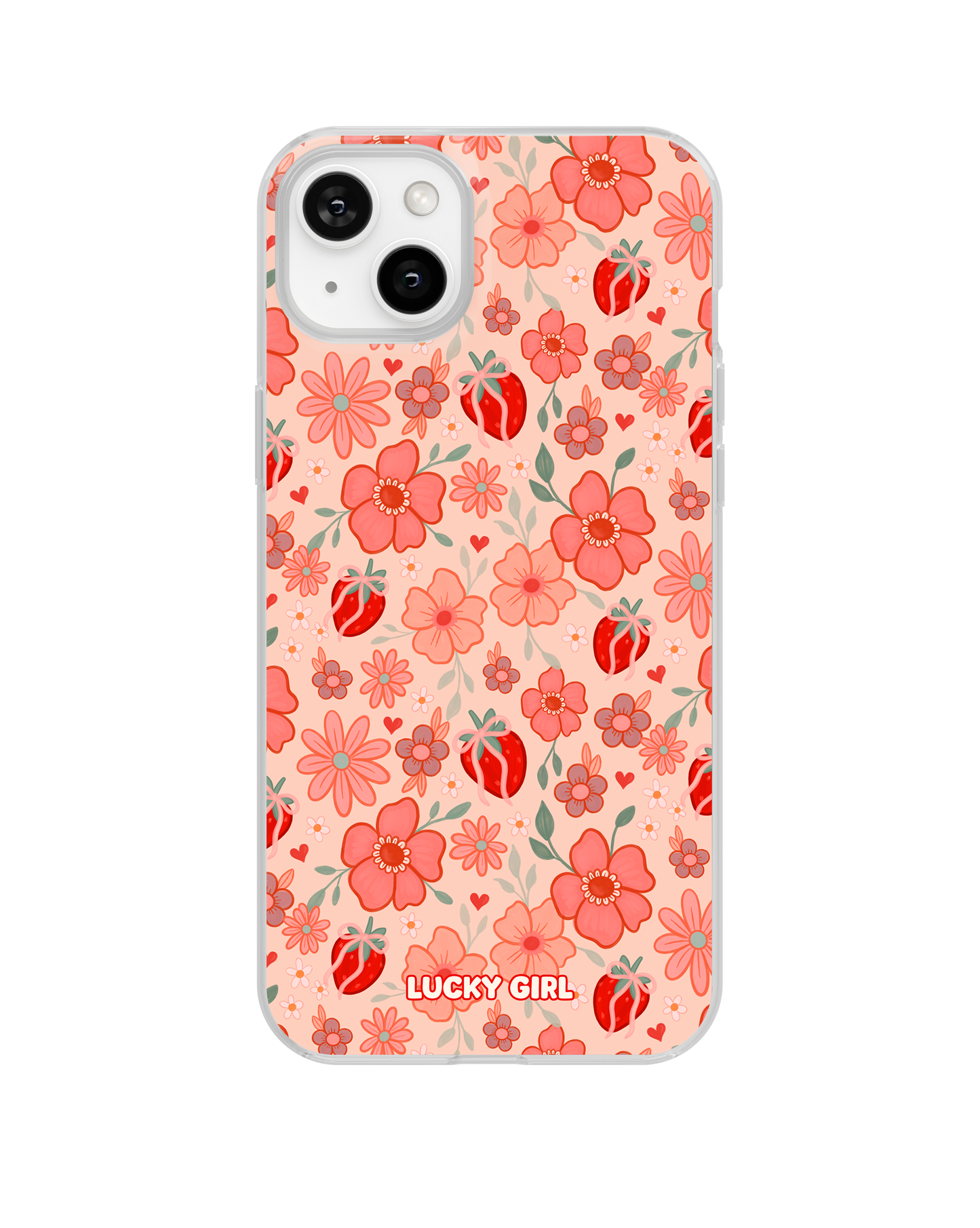 Strawberry Fields Clear Case Insert
