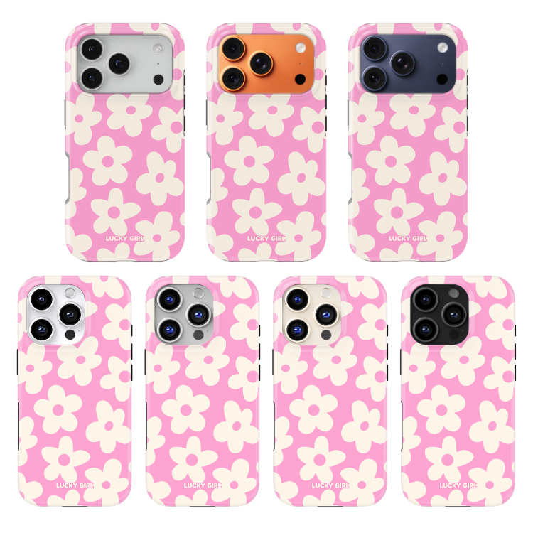 Bubblegum Big Blooms Phone Case