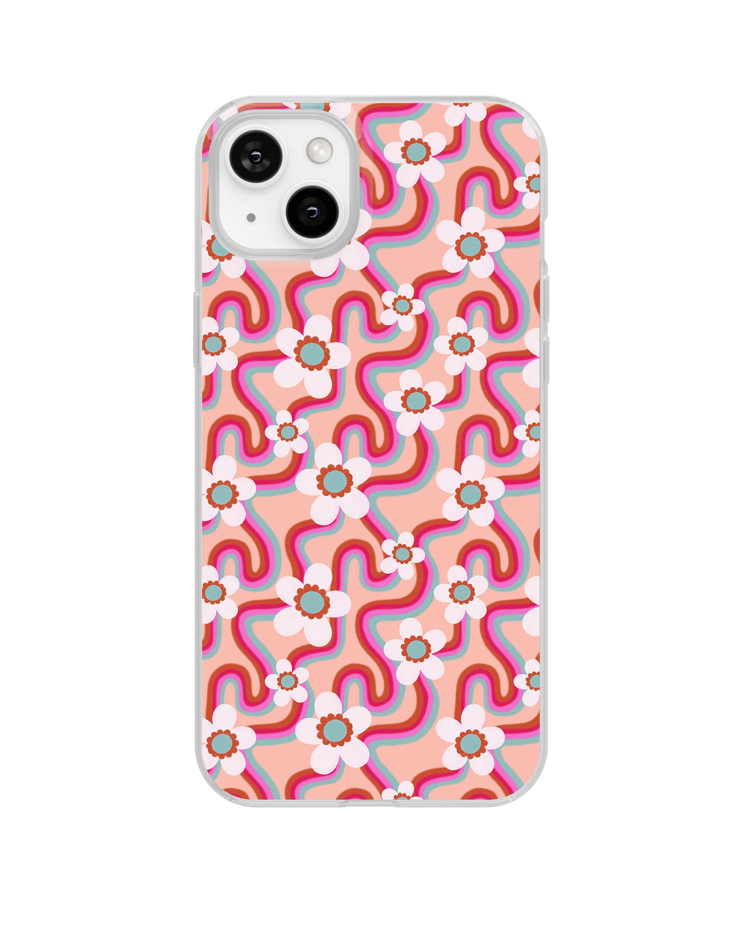 Flower Power Clear Case Insert