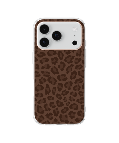 Espresso Leopard Clear Case Insert