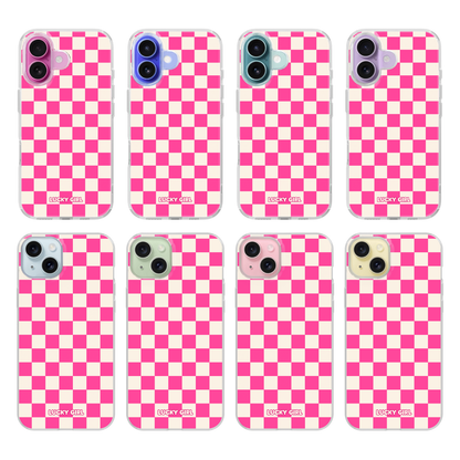 It Girl Checkers II Clear Case Insert