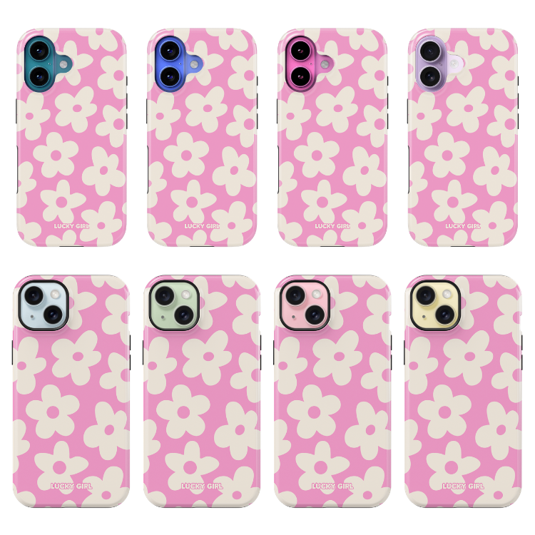 Bubblegum Big Blooms Phone Case