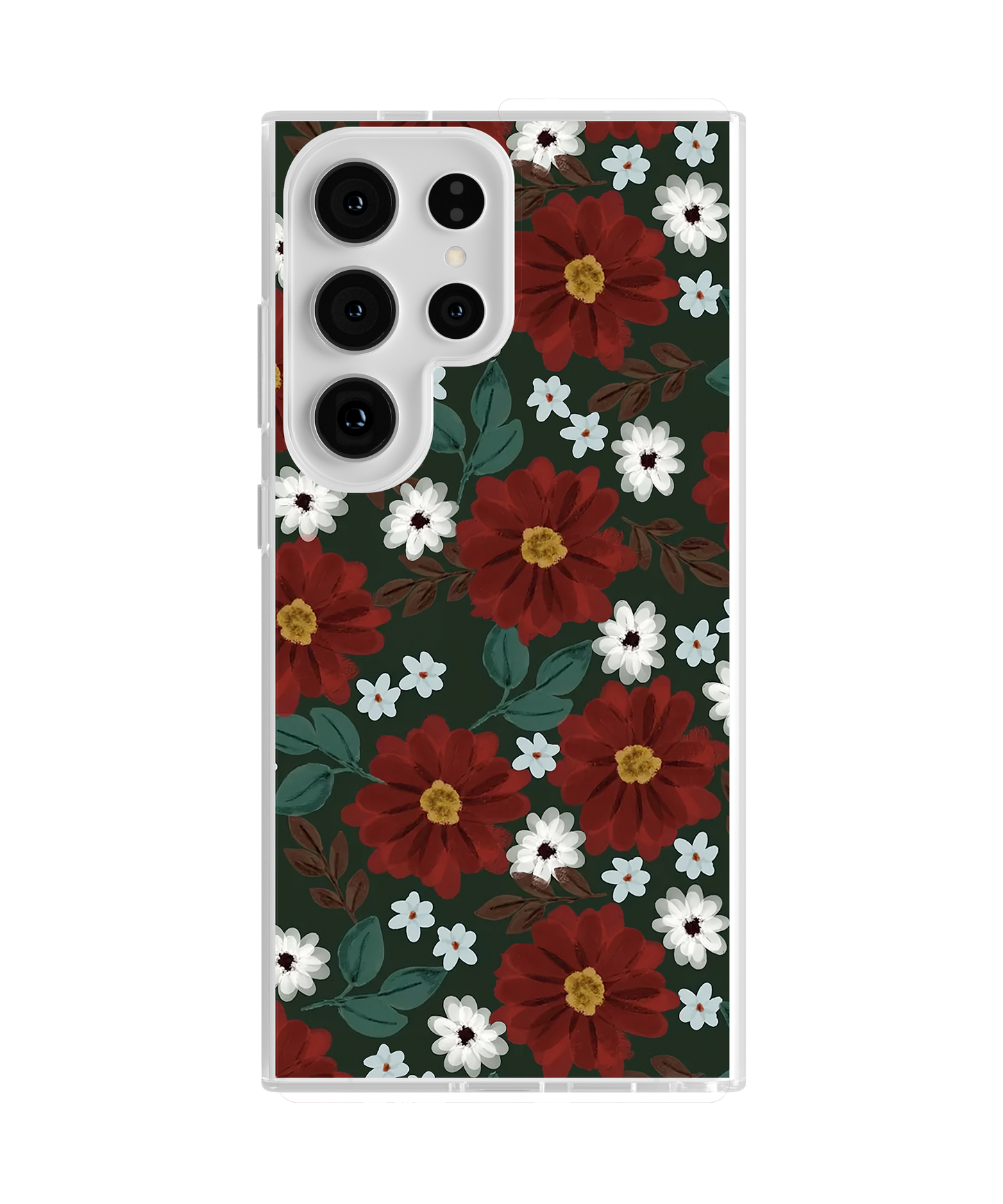 Winter Posy Clear Case Insert