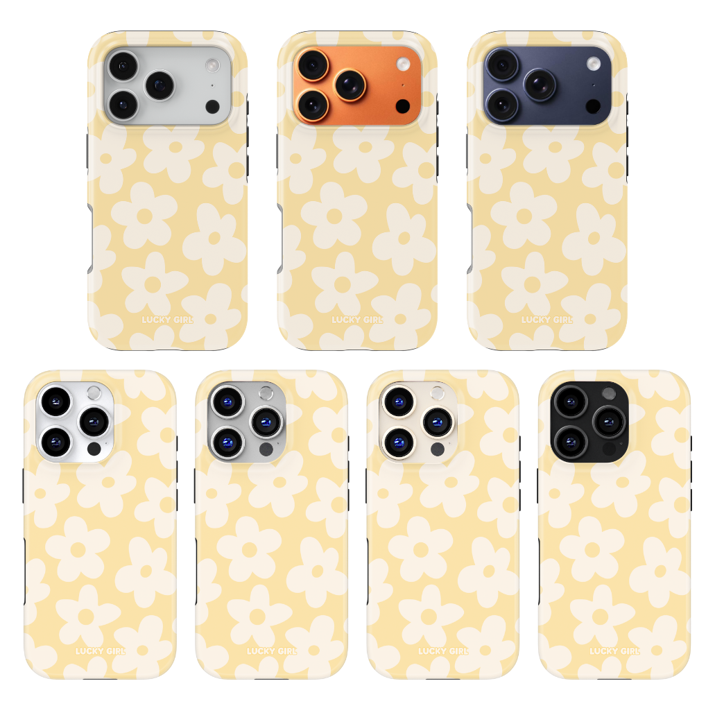 Banana Whispers Big Blooms Phone Case
