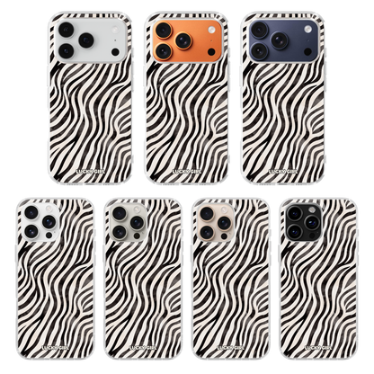 Classic Zebra Clear Case Insert