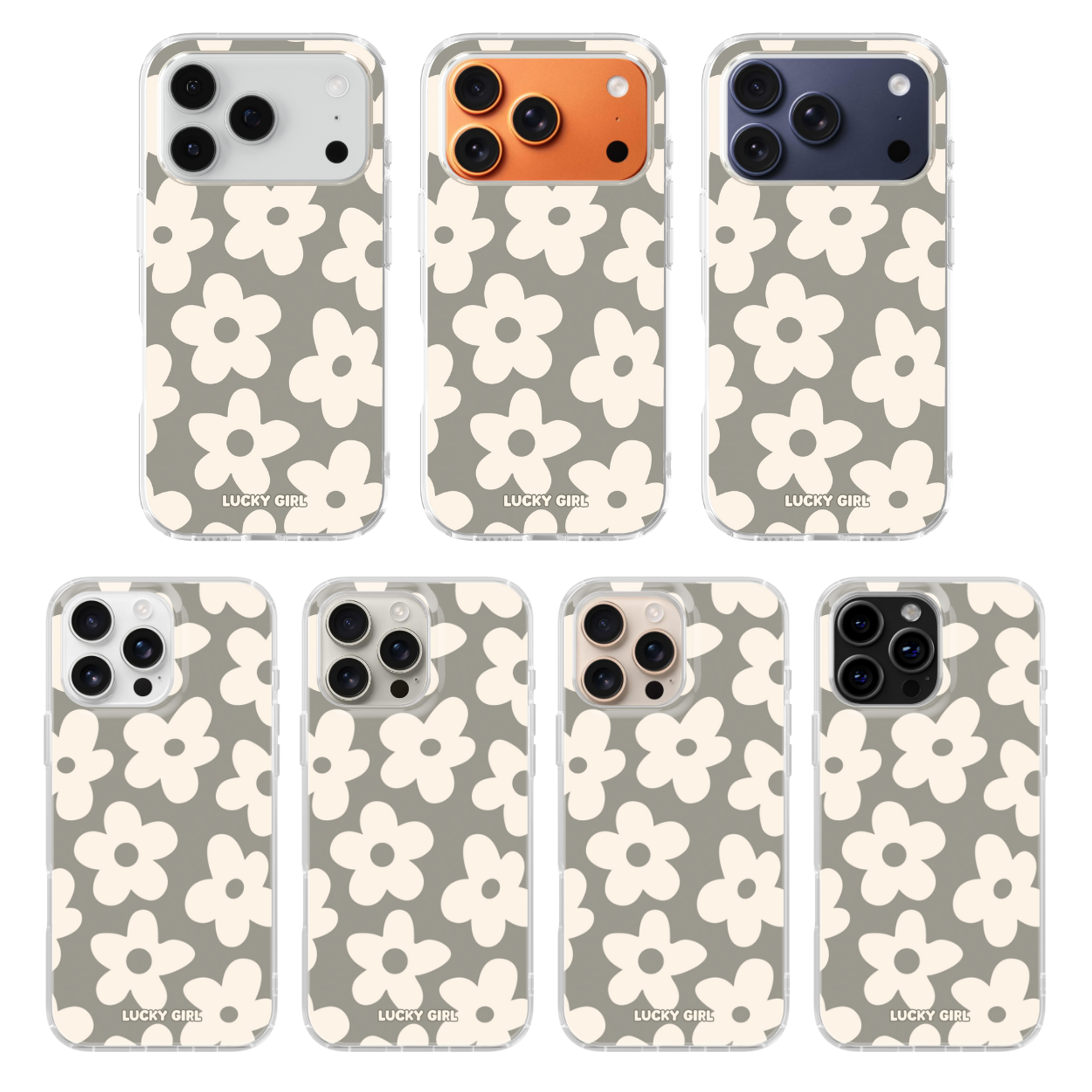 River Rock Big Blooms Clear Case Insert