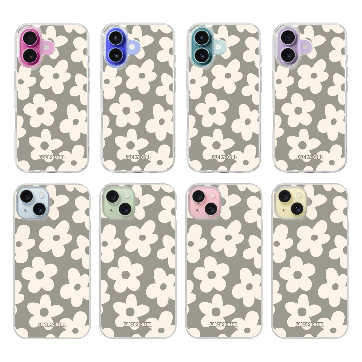 River Rock Big Blooms Clear Case Insert