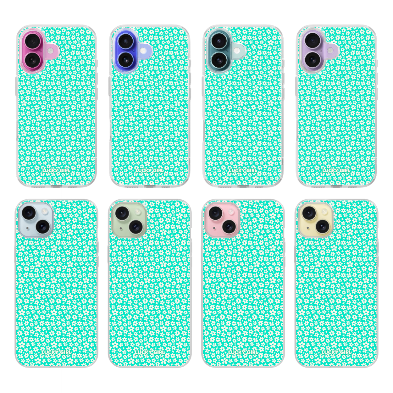 Bermuda Little Blooms Clear Case Insert
