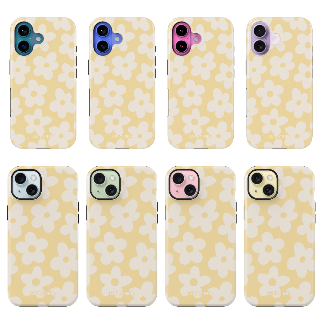 Banana Whispers Big Blooms Phone Case