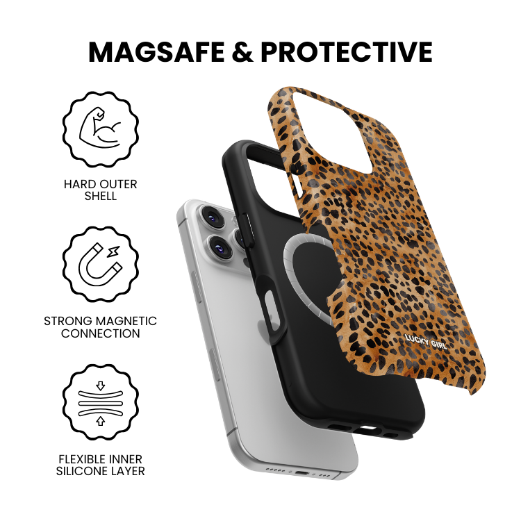 Amber Cheetah Phone Case