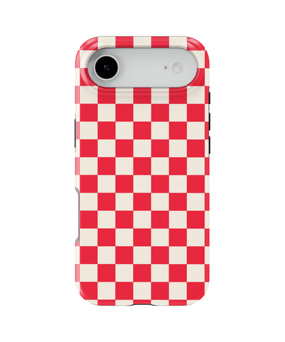 Vermillion Checkers II MagSafe Phone Case