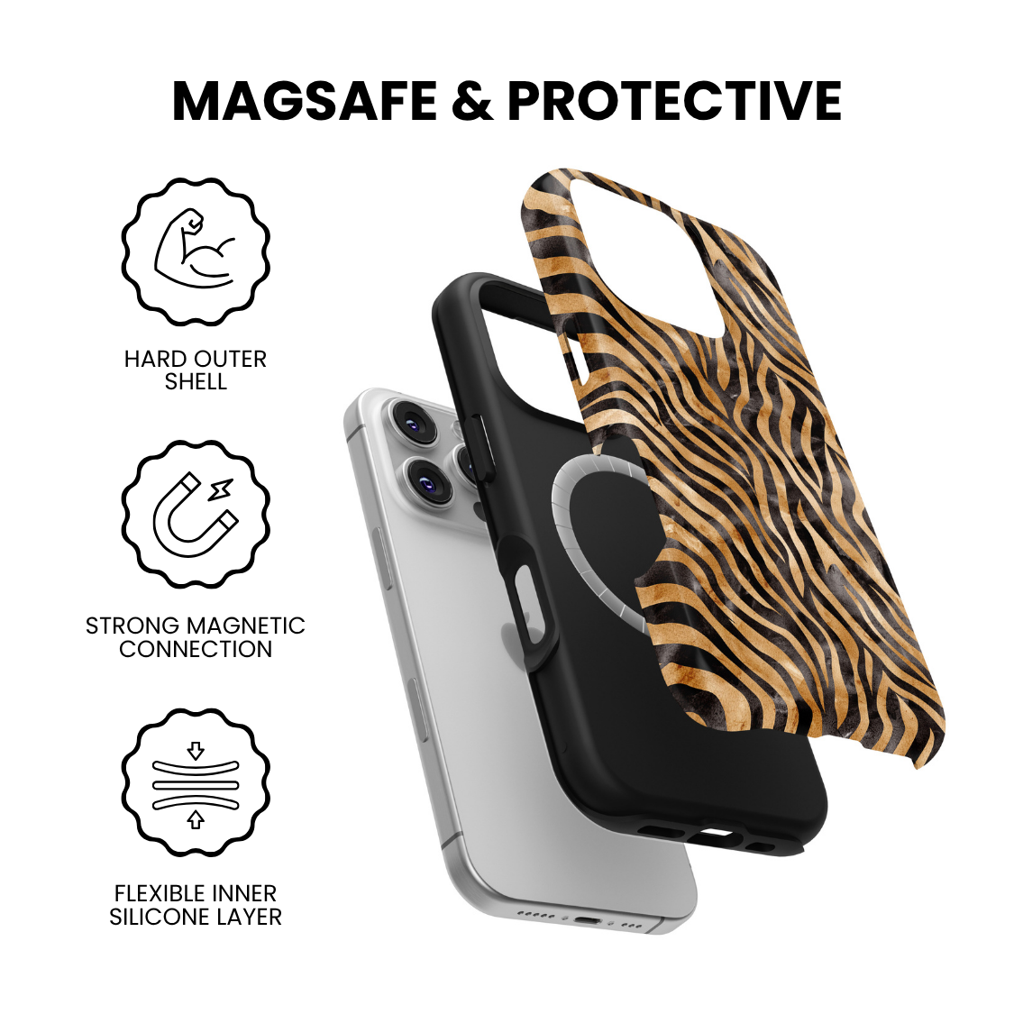 Classic Tiger MagSafe Phone Case