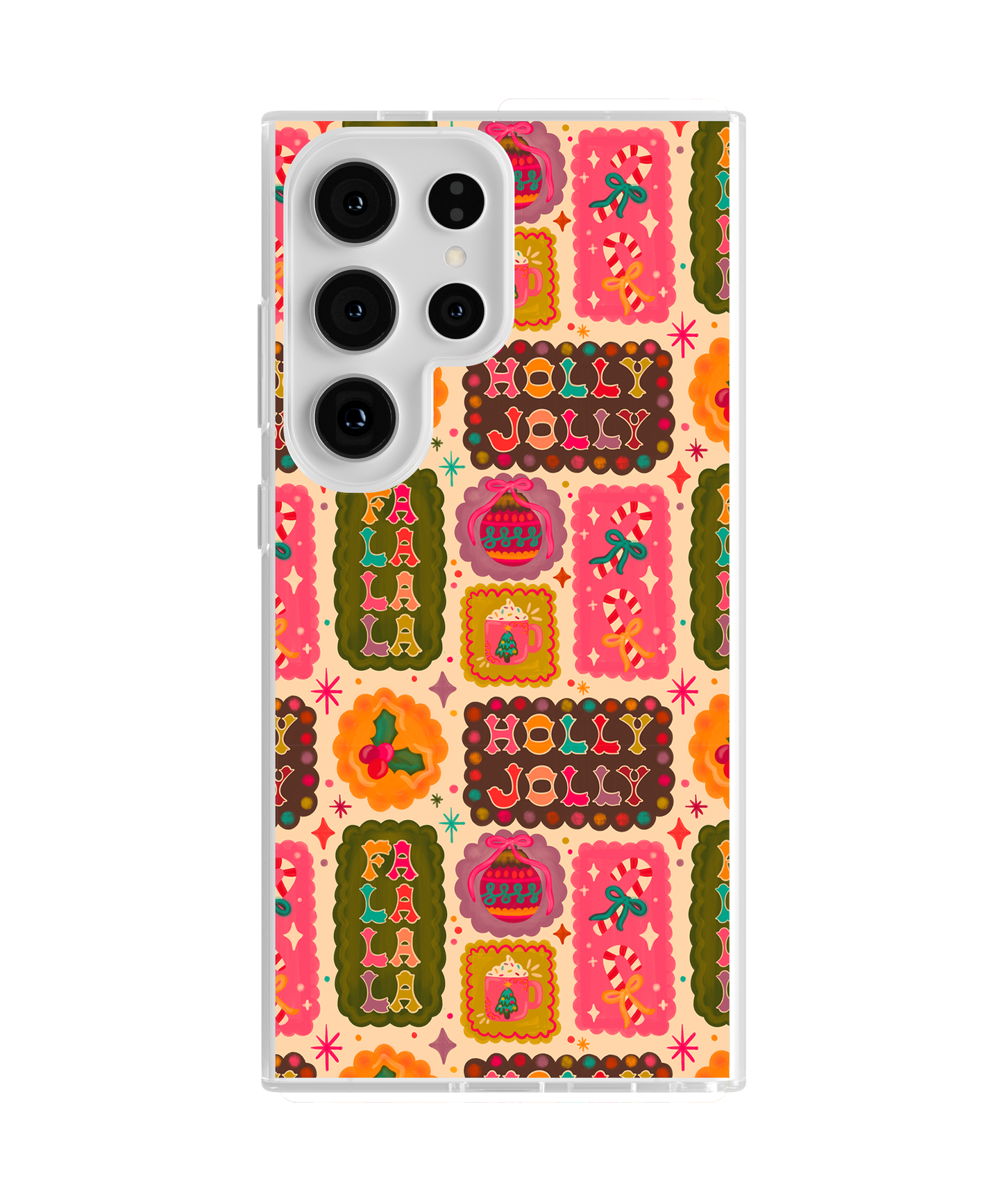 Christmas Cheer Clear Case Insert