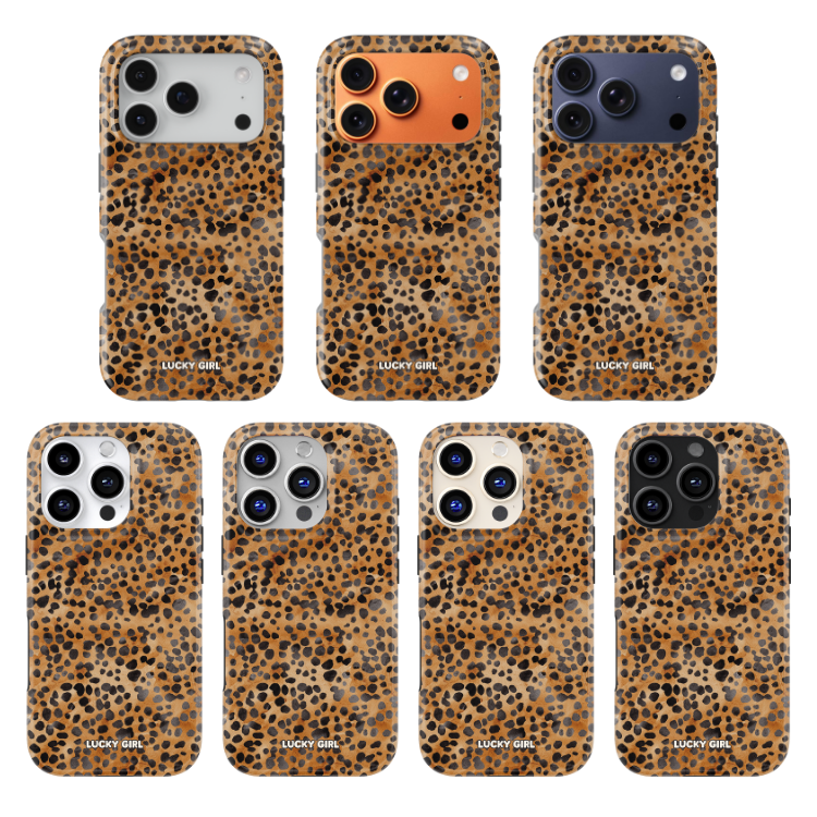 Amber Cheetah Phone Case