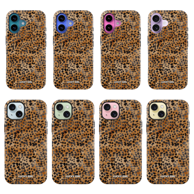 Amber Cheetah Phone Case