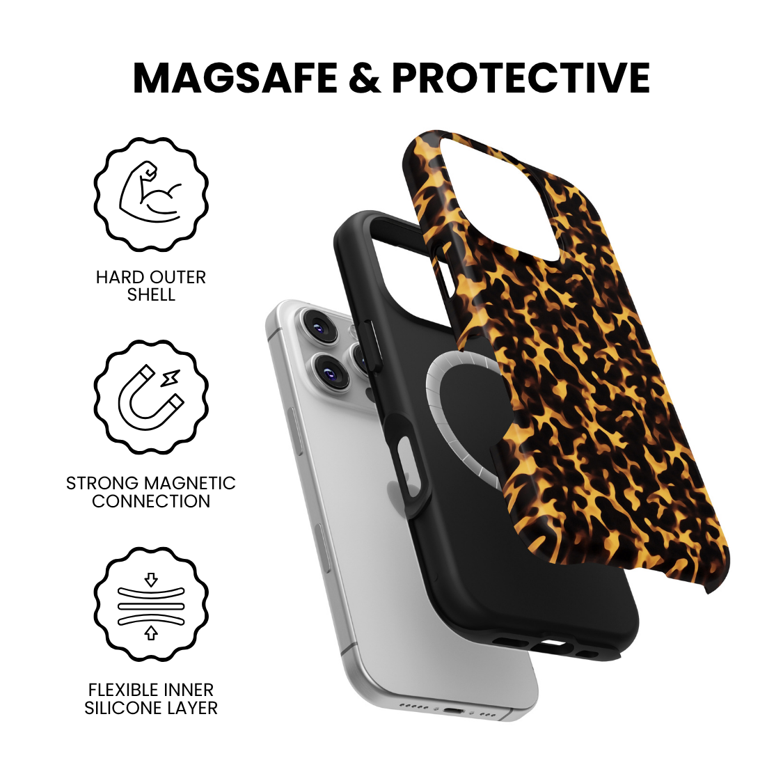 Classic Tortoise MagSafe Phone Case