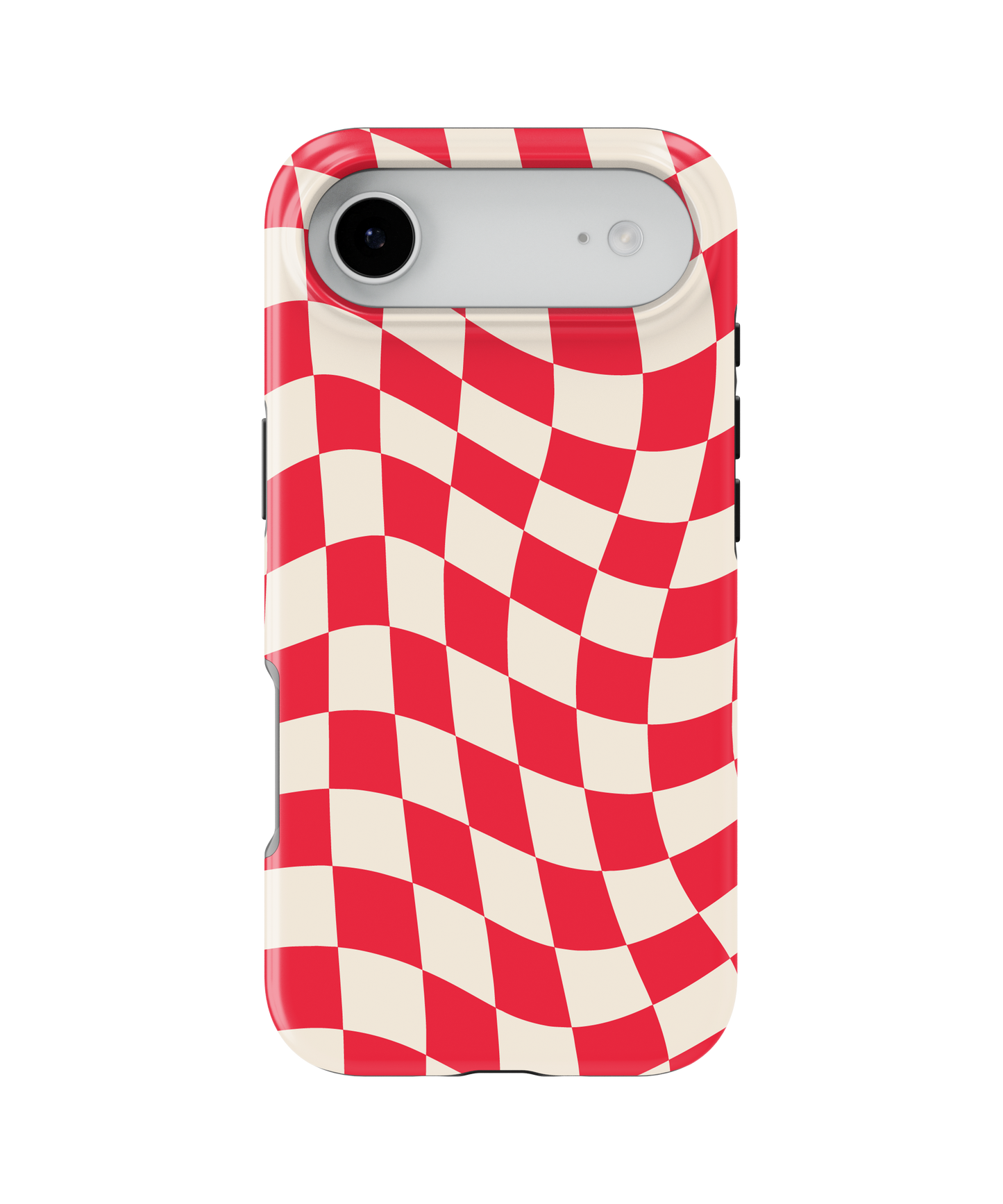 Vermillion Wavy Checkers II MagSafe Phone Case