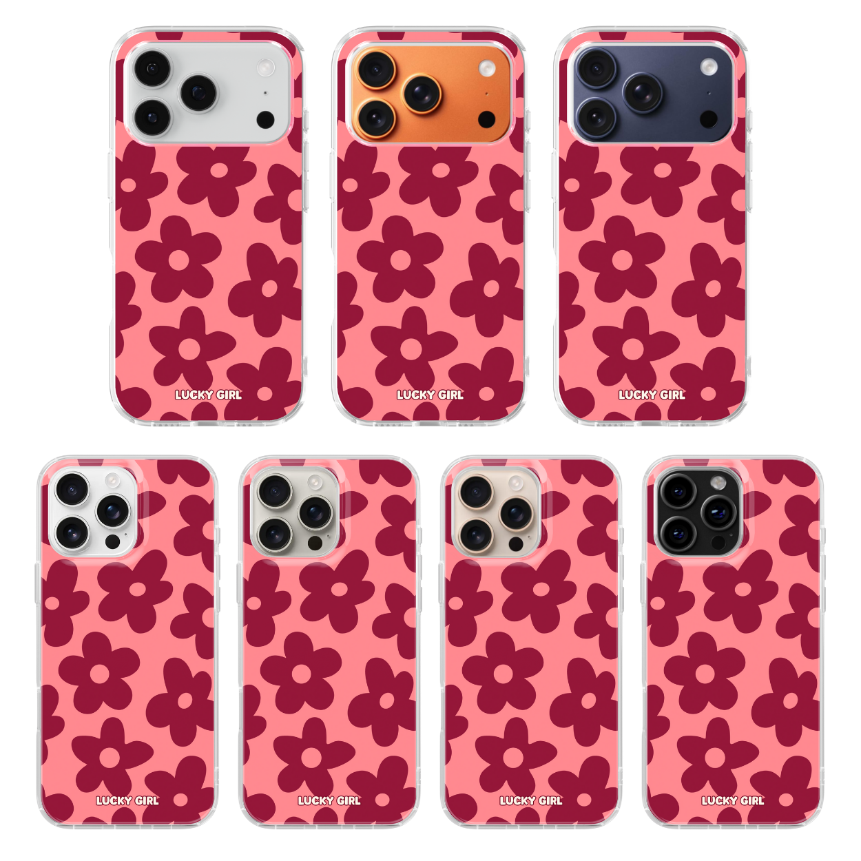 Love Big Blooms Clear Case Insert