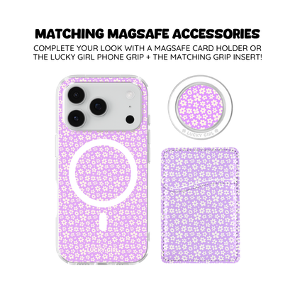 Lavender Little Blooms Clear Case Insert