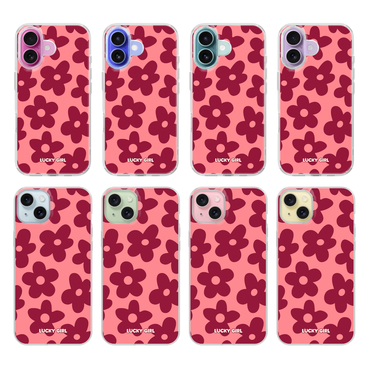 Love Big Blooms Clear Case Insert