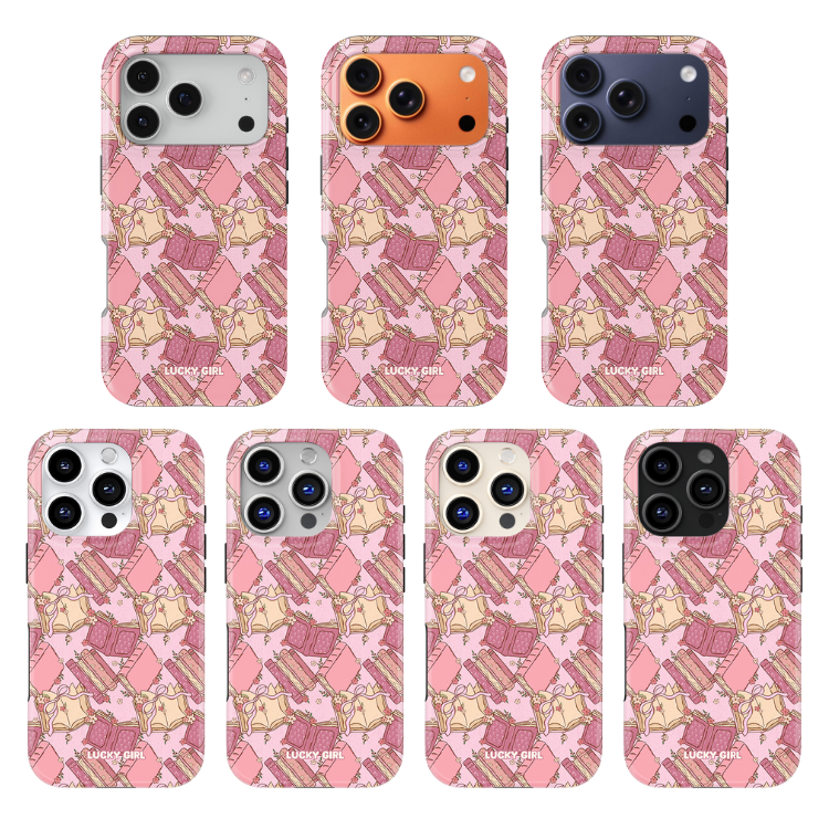 Pink Prose Phone Case