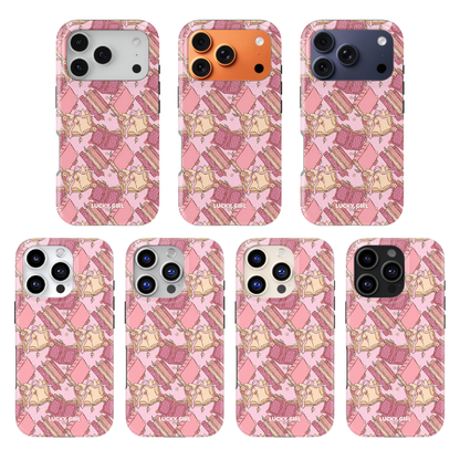 Pink Prose Phone Case