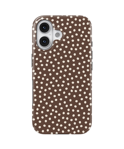 Espresso Dots MagSafe Phone Case