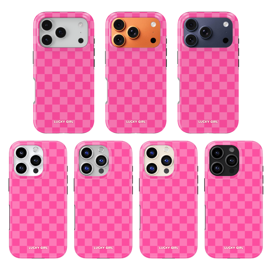 It Girl Checkers Phone Case