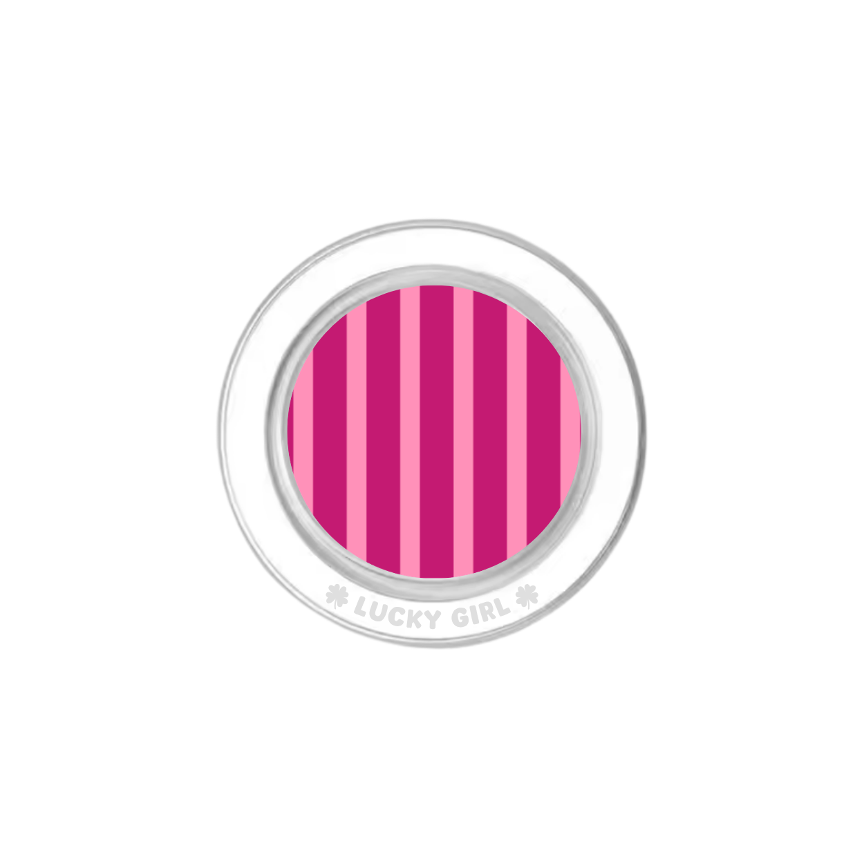 Berry Stripes Phone Grip Insert