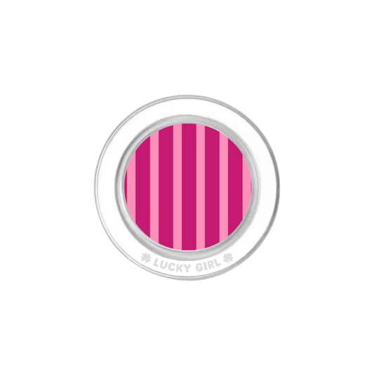 Berry Stripes Phone Grip Insert