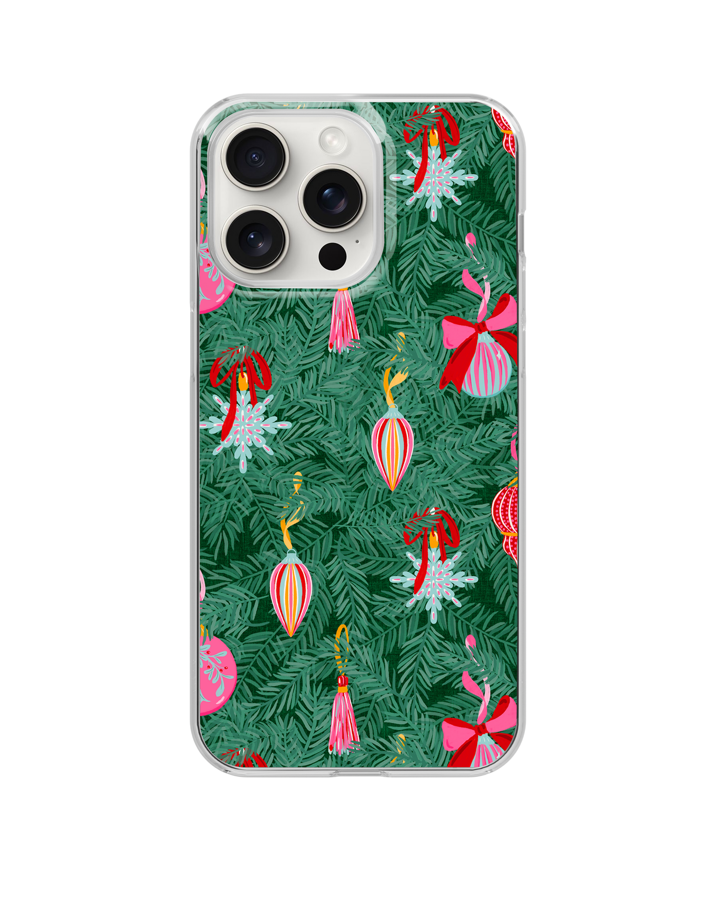 Nestled Cheer Clear Case Insert