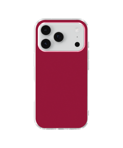 Black Cherry Solids Clear Case Insert