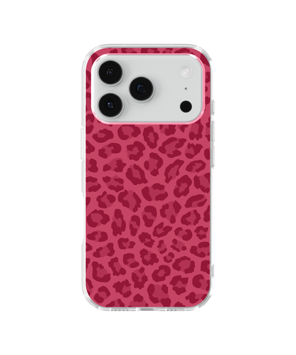 Black Cherry Leopard Clear Case Insert