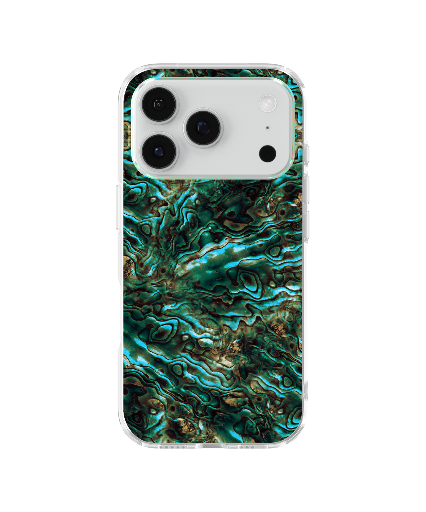 Virene Abalone Holographic Clear Case Insert