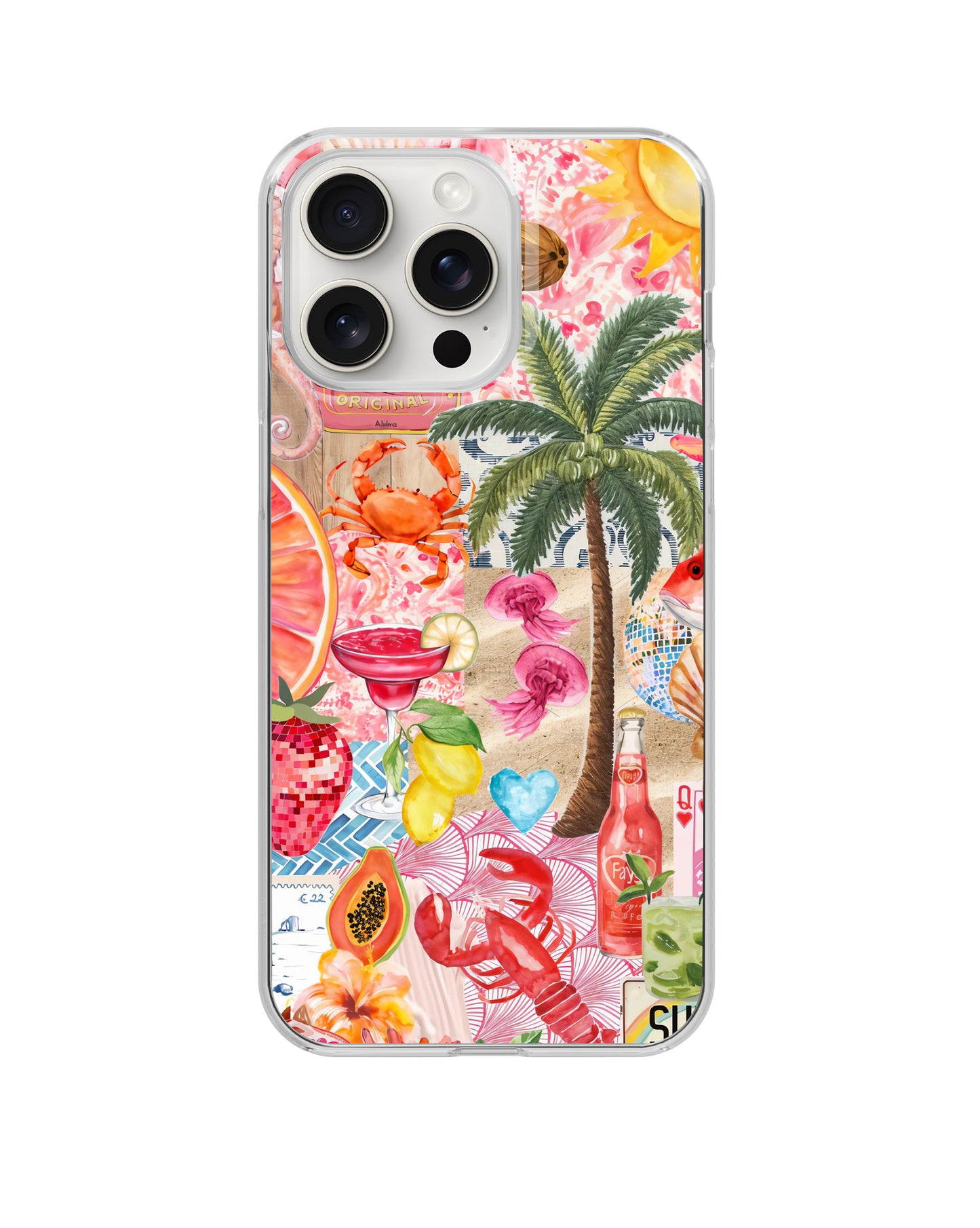 Palm Party Clear Case Insert