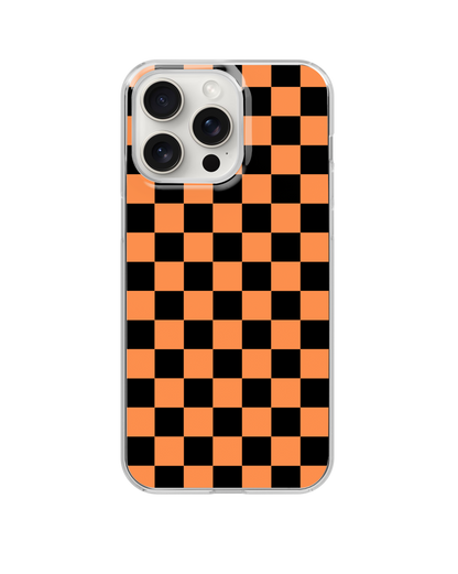 Classic Halloween Checkers Clear Case Insert