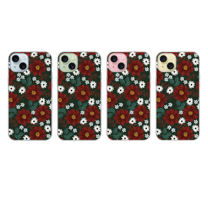 Winter Posy Clear Case Insert