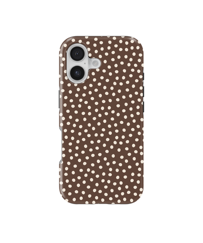 Espresso Dots MagSafe Phone Case