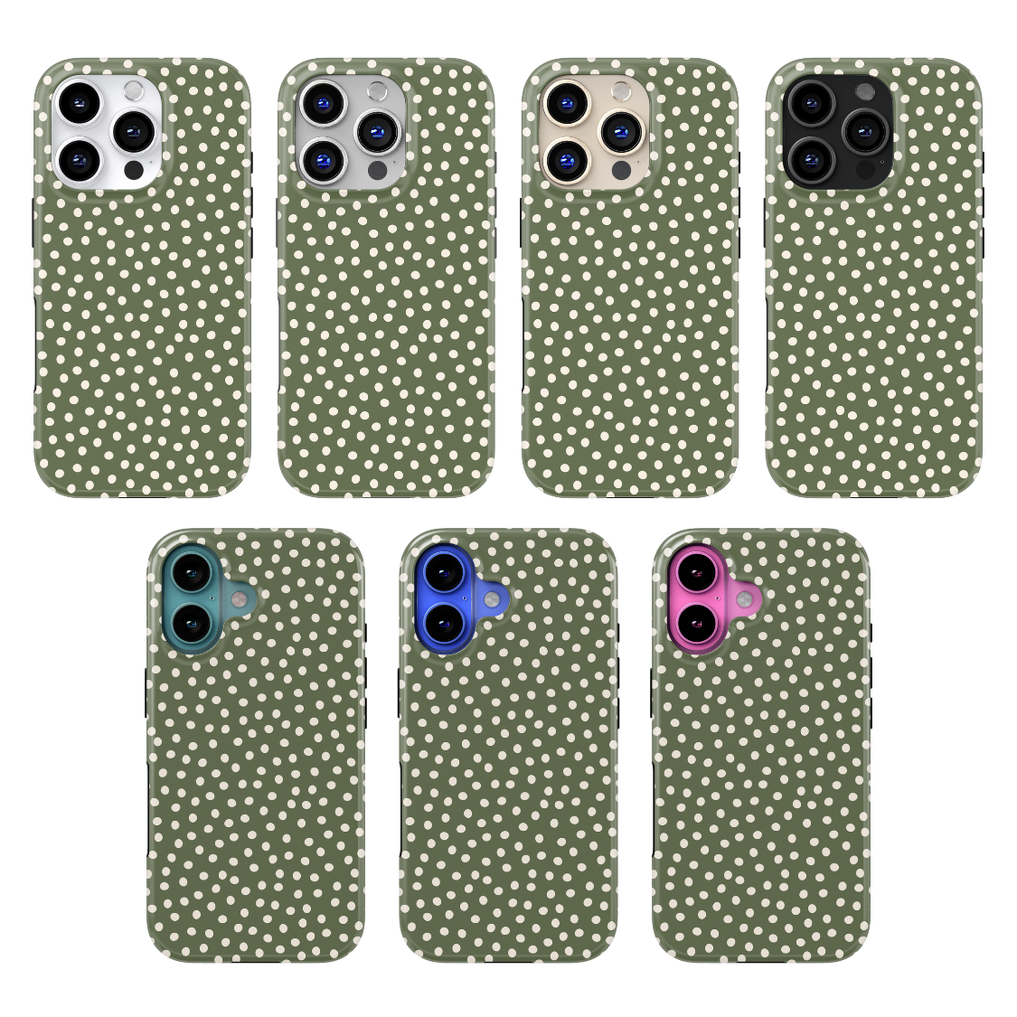 Moss Dots MagSafe Phone Case