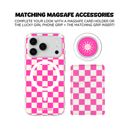 Raspberry Checkers II Clear Case Insert