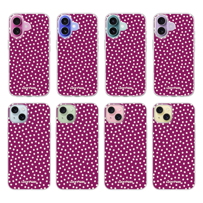 Velvet Dots Clear Case Insert