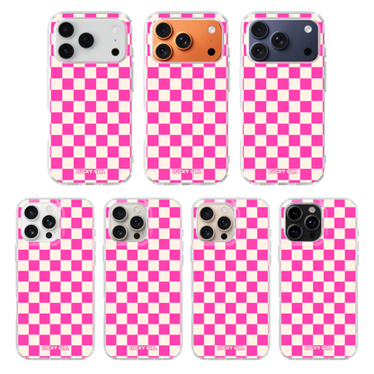 Raspberry Checkers II Clear Case Insert