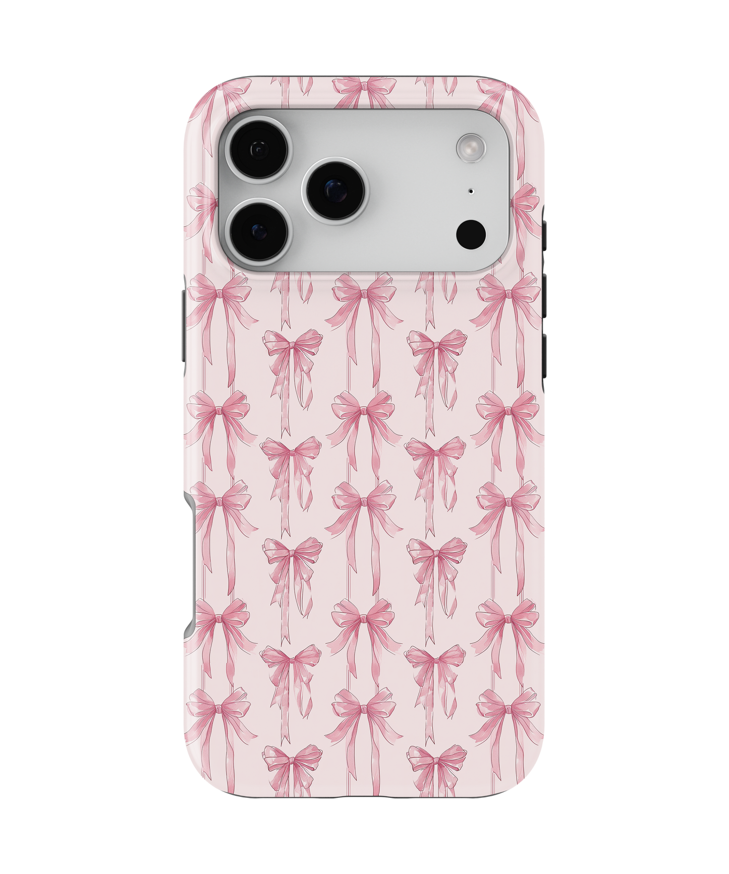 Pink Blushing Bows MagSafe Phone Case